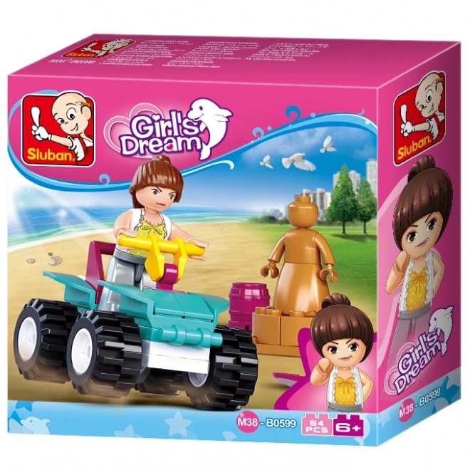 Plażowa czterokołowiec Sluban Girls Dream