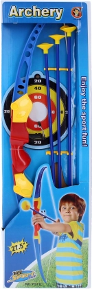 Łuk ze strzałami 70 cm