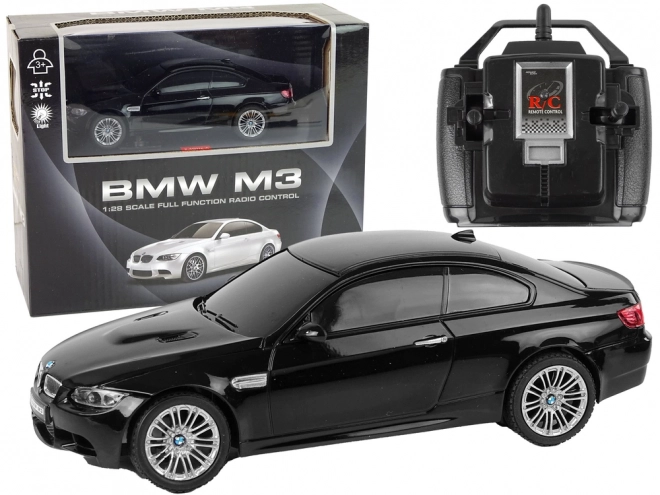 RC model samochodu BMW M3 czarny plastik