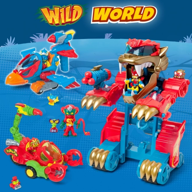 Zestaw do gry SuperThings Wild Tigerbot
