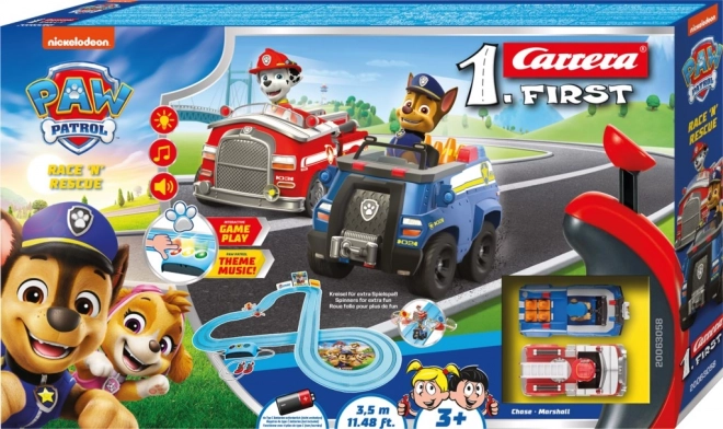 Paw Patrol - tor wyścigowy Race 'N' Rescue 3,5 m