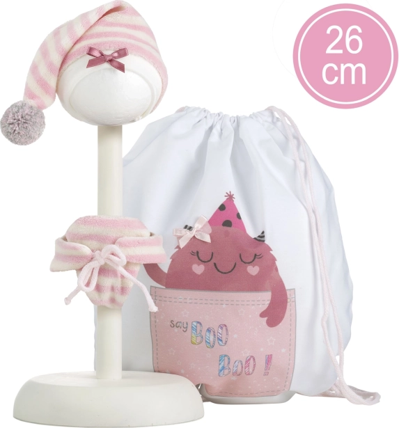Ubranko dla lalki niemowlęcia New Born o wielkości 26 cm z akcesoriami