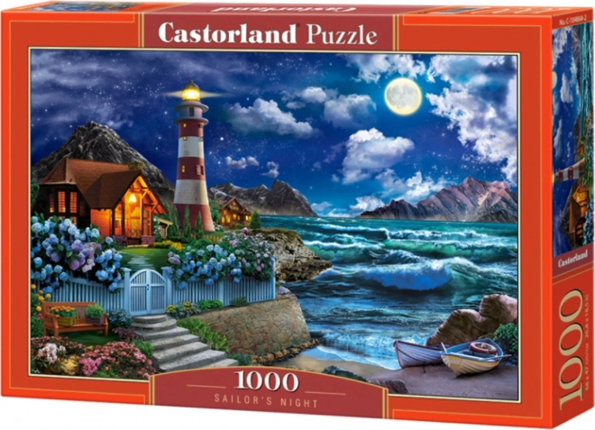 Puzzle 1000 elementów Noc Żeglarza, Latarnia Morska