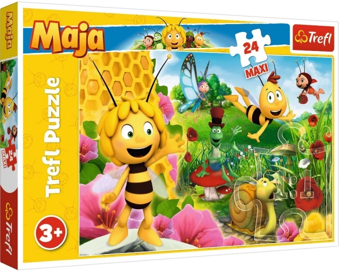 Puzzle 24 Maxi - W świecie Pszczółki Mai