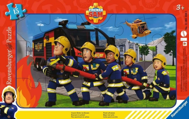 Ravensburger puzzle Strażak Sam 15 elementów