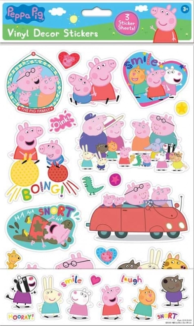 Naklejki na ścianę Świnka Peppa