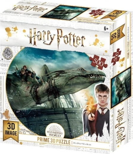 3D puzzle Harry Potter: Ucieczka z Banku Gringotta XL 300 elementów