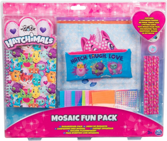 Mozaikowy zestaw Hatchimals dla uczniów