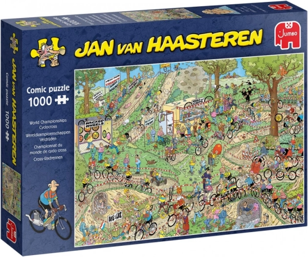 JUMBO Puzzle Mistrzostwa Świata w kolarstwie przełajowym 1000 elementów