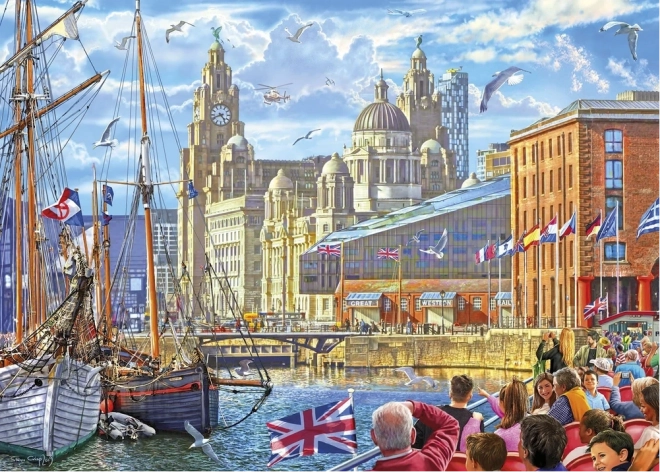 Puzzle Albert Dock, Liverpool 1000 elementów