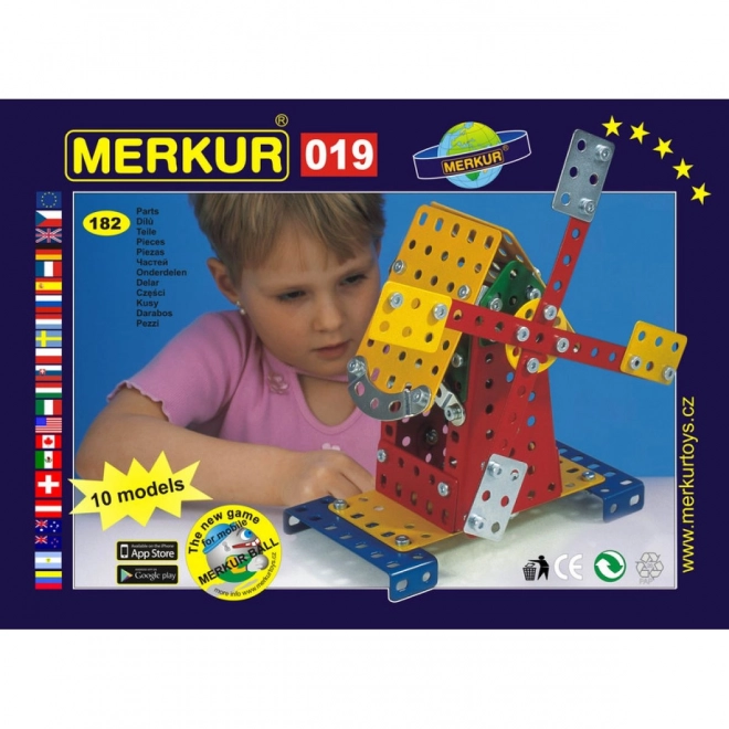 Klocki Merkur Młyn - 10 modeli