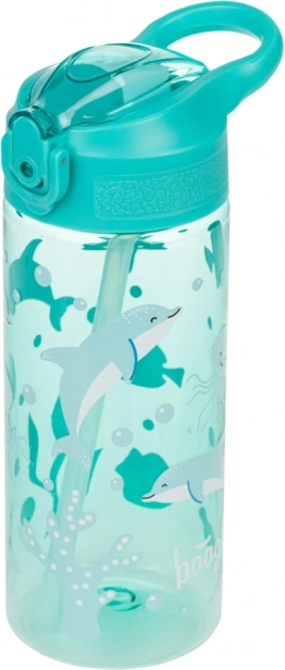Butelka tritanowa ze słomką Oceaniczny Świat 500 ml