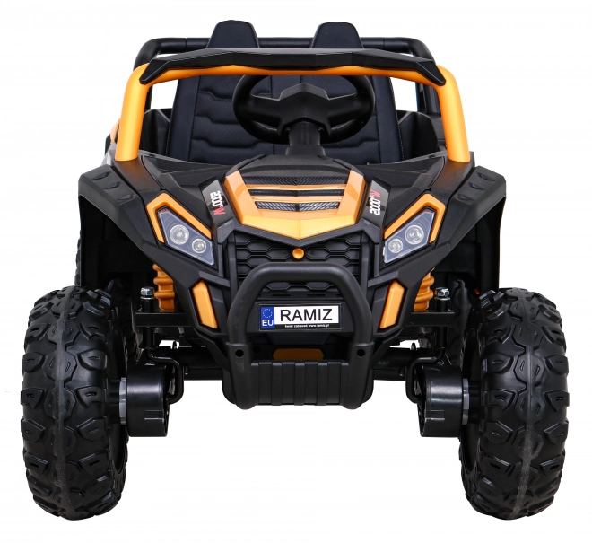 Buggy UTV 2000M samochód wyścigowy z baterią + dźwięki MP3, światła + pilot + start wolny – Złoty