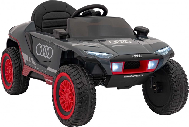 Dziecięcy elektryczny samochód Audi e-tron szary
