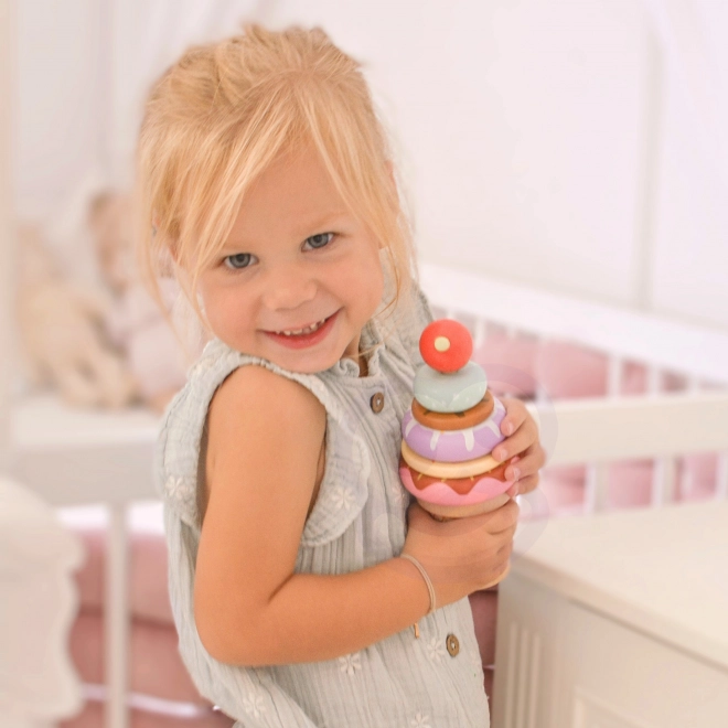 Lody drewniane Woopie Green montessori cukiernia