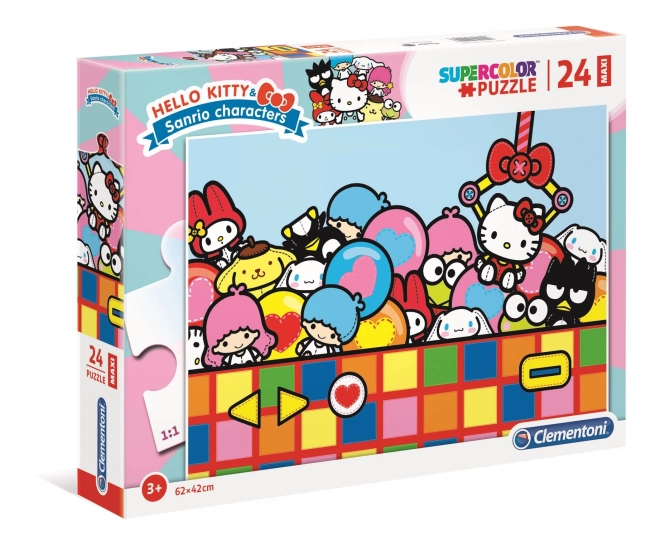 Puzzle Hello Kitty MAXI 24 elementy