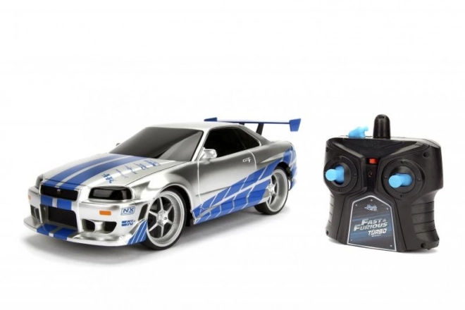 Szybcy i wściekli RC auto Nissan Skyline 1:24