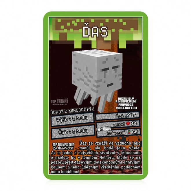 Gra karciana Top Trums Minecraft