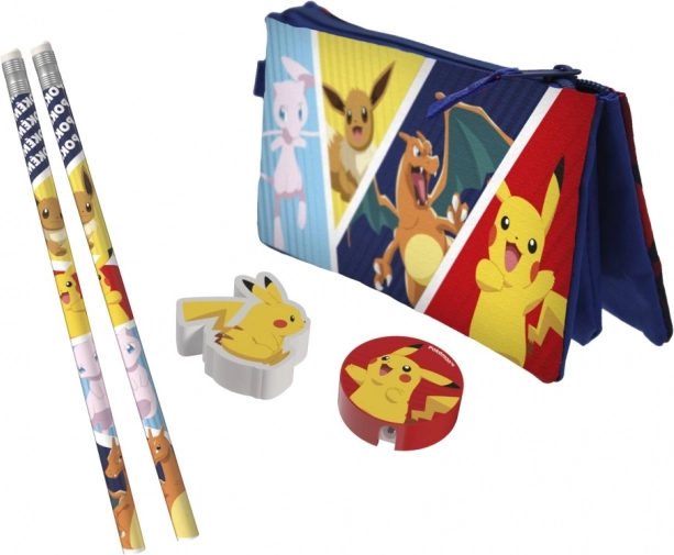 Zestaw szkolny Pokémon z piórnikiem