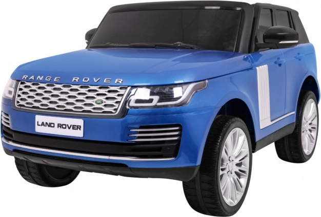 Elektryczny samochodzik RANGE ROVER HSE dla 2 dzieci, niebieski – lakierowany
