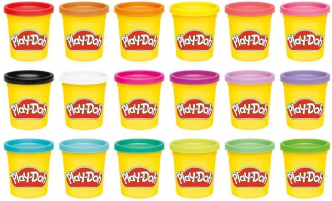 Play-Doh duży zestaw 18 kubków