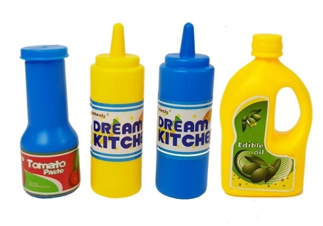 Zestaw plastikowych naczyń Little Cook Pots
