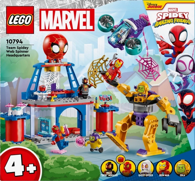 LEGO Marvel 10794 Baza pająka drużyny Spidey'ego