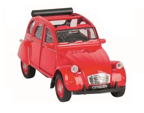 Metalowy samochodzik Citroen 2CV