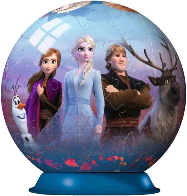 Ravensburger 3D puzzle kula: Kraina Lodu 2