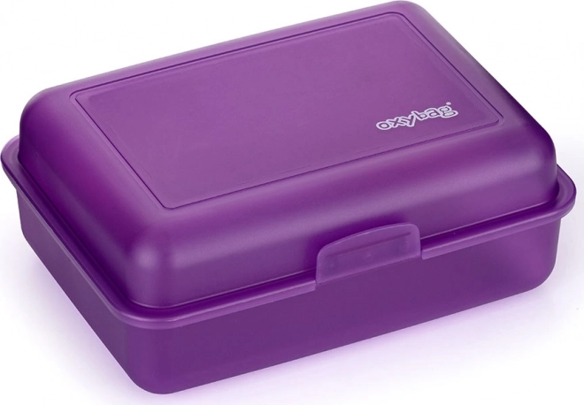 OXYBAG Pudełko na lunch matowe fioletowe
