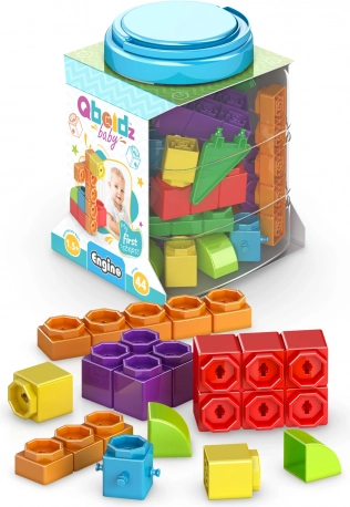 Engino Baby Qboidz – moje pierwsze kroki, 44 elementy