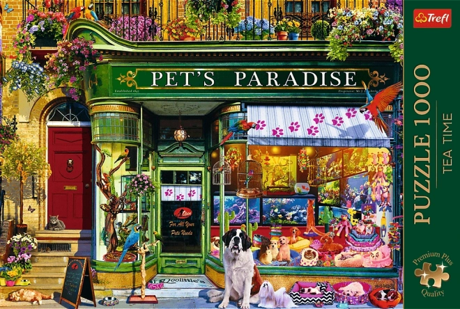 Puzzle 1000 sztuk Premium Plus Raj Zwierząt