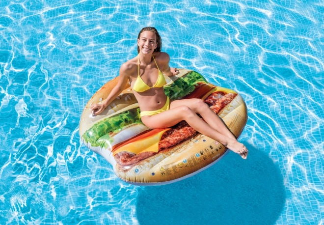 Dmuchany materac Hamburgery