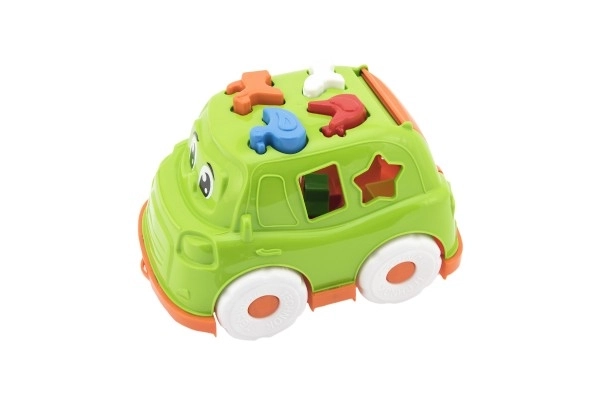 Auto sortownik plastikowy 24x17cm możliwość 3 kolorów - w siatce, 12m+