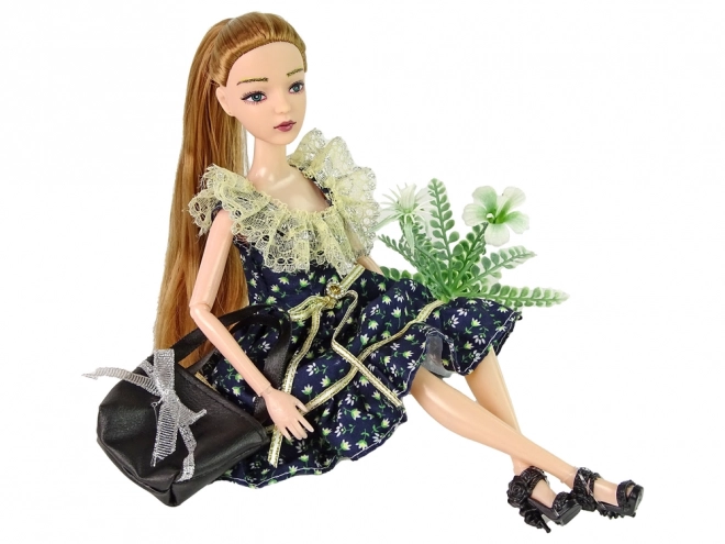 Emily Doll Pokaz Mody Kwiatowa Torebka