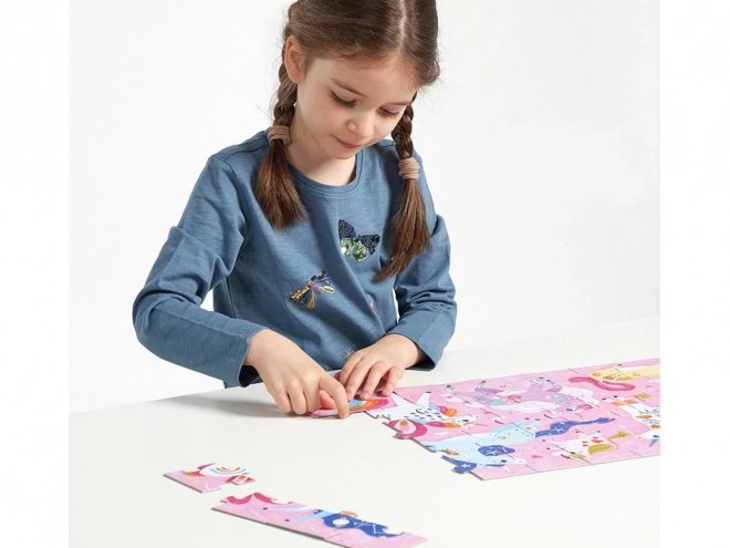 Puzzle Ach Jednorożce 60 elementów