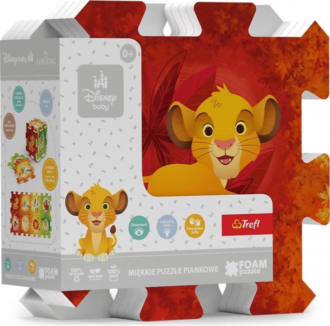 TREFL piankowe puzzle Król Lew