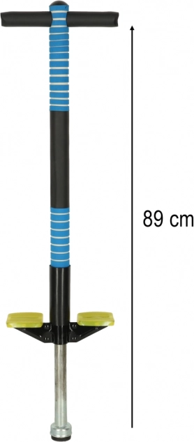 Skacząca tyczka dla dzieci Pogo niebieska