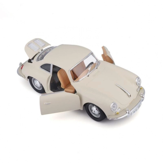 Bburago 1:24 Porsche 356B Coupe (1961) Kość słoniowa