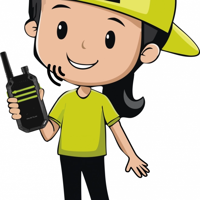 Dziecięce walkie-talkie 2,4 GHz z zasięgiem do 80 metrów