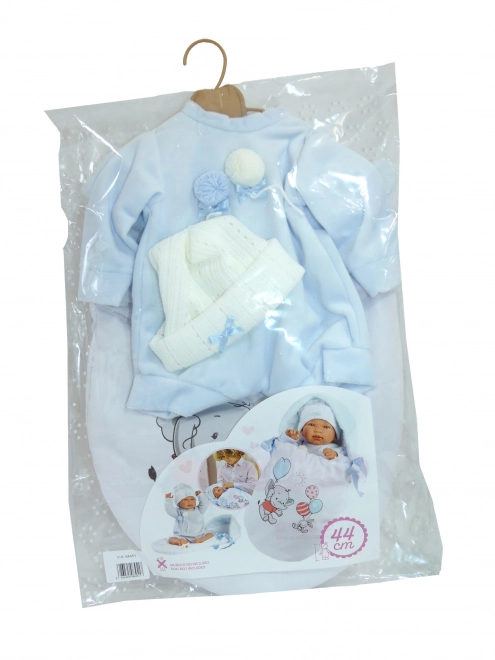 Llorens M844-51 ubranko dla lalki niemowlaka NEW BORN rozmiar 43-44 cm