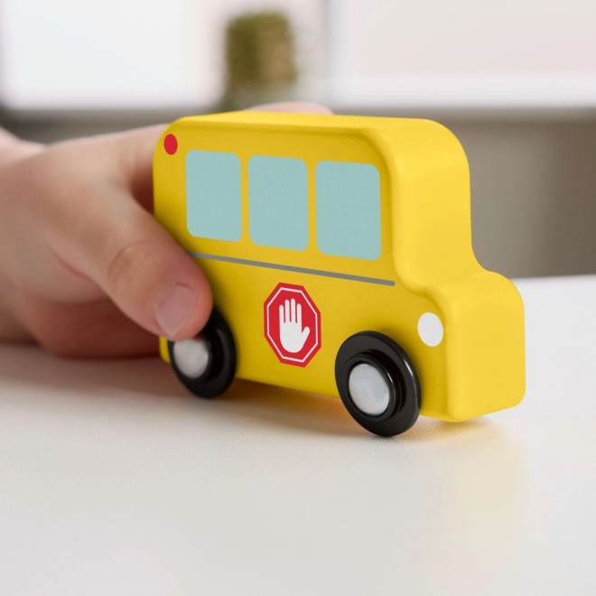 Zestaw pojazdów drewnianych Fisher-Price