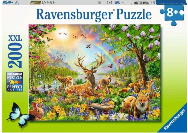 Ravensburger Puzzle Zwierzęta Leśne XXL 200 elementów