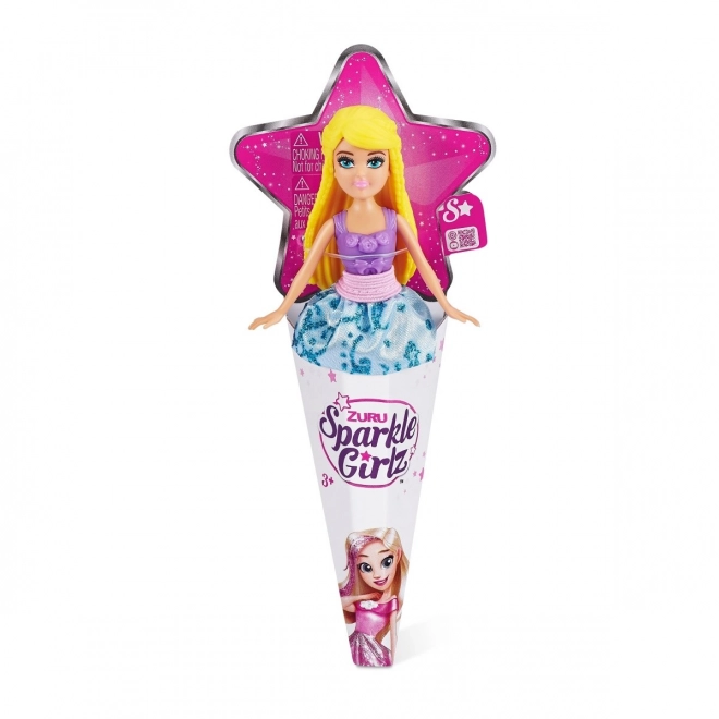 Panenka Sparklez Girlz mniejsza w rożku