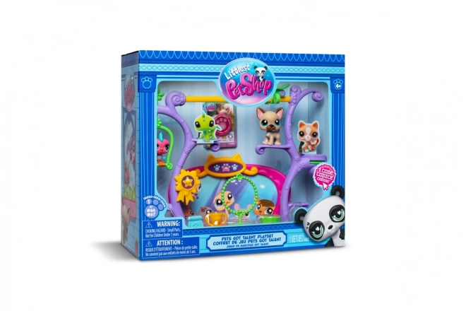 Zestaw do gry Littlest Pet Shop Zwierzęta mają talent