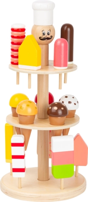 Drewniany stoisko z lodami SMALL FOOT Luigi Gelato