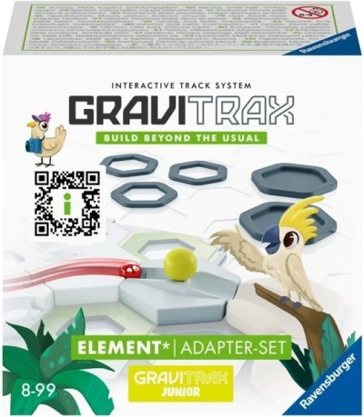 GraviTrax Junior adapter – zestaw łączący do torów kulkowych