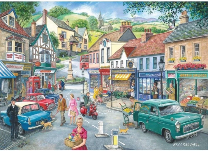 Puzzle z motywem sklepu 1000 elementów