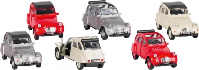 Metalowy samochodzik Citroen 2CV