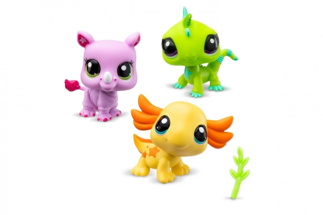 Littlest Pet Shop figurki 3 sztuki